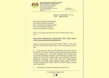 Kebakaran Putra Heights: Penjawat Awam Dibenarkan Tidak Hadir Kerja – KPPA