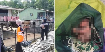 Bayi Baru Lahir Ditemui Dalam Beg Di Tangga Rumah