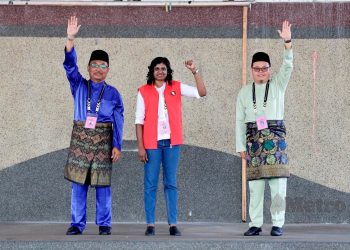 Pertandingan 3 Penjuru Di PRK Dun Ayer Kuning