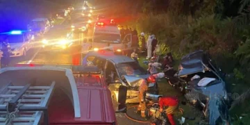1 Maut, 14 Cedera Termasuk Seorang Parah Dalam Nahas 2 Kenderaan