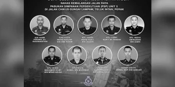Penghormatan Terakhir Untuk 9 Anggota FRU Sebelum Dihantar Ke Kampung Halaman