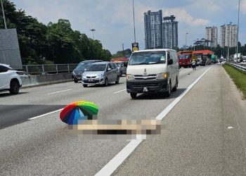 Wanita Maut Di KESAS Dipercayai Terjun Dari Van Selepas Bertengkar Dengan Suami – Polis