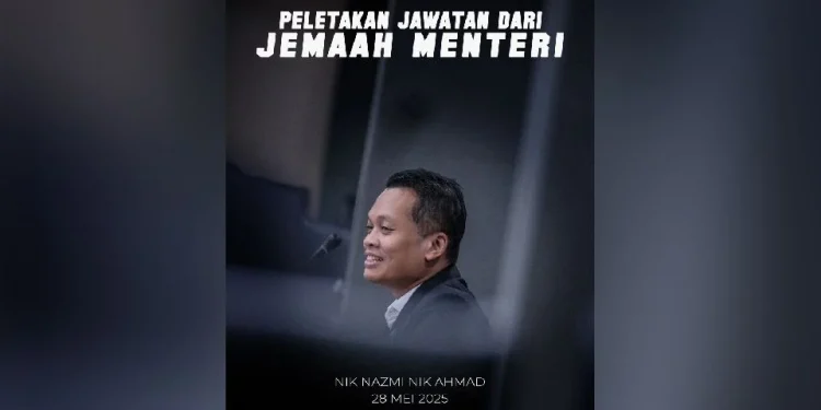 Seorang Lagi Pemimpin PKR Berundur Kabinet, Nik Nazmi Letak Jawatan Menteri