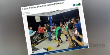 Identiti 3 Termasuk Kanak-Kanak Maut Terbalik Di Pulau Perhentian Dikenal Pasti