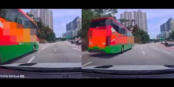 Polis Siasat Video Bas Pandu Melulu Di Jalan Duta-Mont Kiara