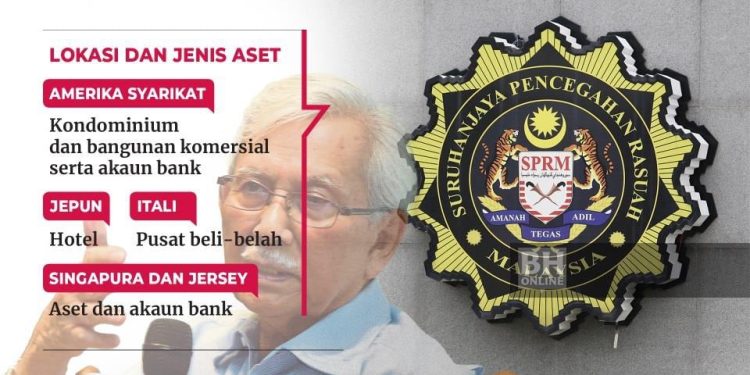 RM4.5 Bilion Harta Daim Di Lima Negara Akan Dibeku
