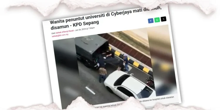 Kes Bunuh Pelajar Di Cyberjaya Cetus Kemarahan Warganet