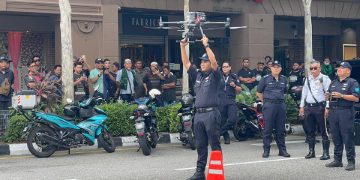 Himpunan Pembangkang: Polis Guna Dron Pantau Pergerakan