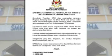 Kes Zara Qairina: KPM Tempatkan Sementara Pengurusan SMKA Tun Datu Mustapha Di JPN Sabah
