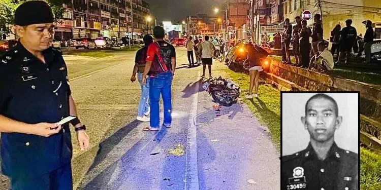 Konstabel Polis Maut Dilanggar Pemandu Mabuk