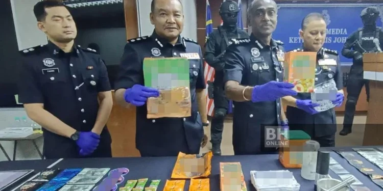 Polis Serbu 2 Apartmen, Tahan Wanita Vietnam Bersama Dadah RM4.9 Juta