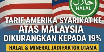 Tarif Amerika Syarikat Ke Atas Malaysia Dikurangkan Kepada 19% – Halal & Mineral Jadi Faktor Utama