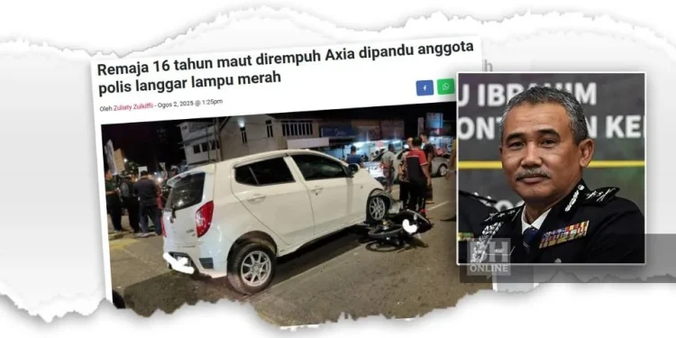 Kes Pelajar Maut Dirempuh Polis, Ketua Polis Kedah Jamin Siasatan Telus