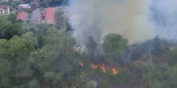 Bomba Guna Water Bombing Padam Kebakaran Hutan Tebuk Panchor