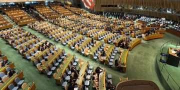 GEMPAR!!!….Ratusan Delegasi PBB Keluar Dewan Protes Ucapan Netanyahu