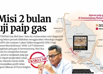 ‘GeoPIG’ Ambil Masa 2 Bulan Imbas 2,675 Kilometer Paip Gas