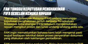 FAM Kesan Kesilapan Teknikal Dalam Penyerahan Dokumen
