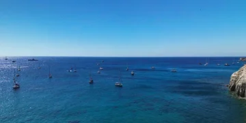 Flotila Sumud Global Bersiap Untuk Berlayar Dari Pulau Greece Menuju Gaza