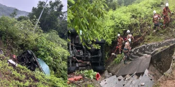 Anggota Tentera Maut, Trak Terjunam Dalam Gaung Dekat Terowong Menora