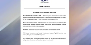 RTM Mohon Maaf Tersilap Sebut Nama Presiden Indonesia