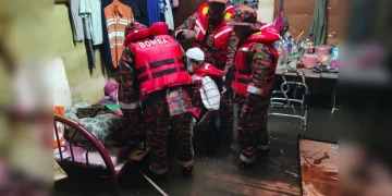 Tiga Daerah Dilanda Banjir Kilat, Bomba Dalam Keadaan Bersiap Sedia