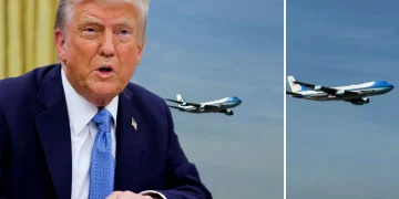 Air Force One Bawa Presiden Trump Selamat Mendarat Di KLIA