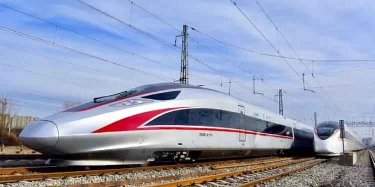 Kereta Api Terpantas Di Dunia Rekod Kelajuan 453 km/j
