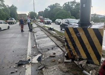 Proton Saga Langgar Tiang, Mangsa Disahkan Lima Sekeluarga