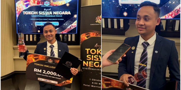 Mahasiswa Orang Asli Dinobat Tokoh Inklusif Siswa, Pernah Daki Bukit Demi Kelas Online