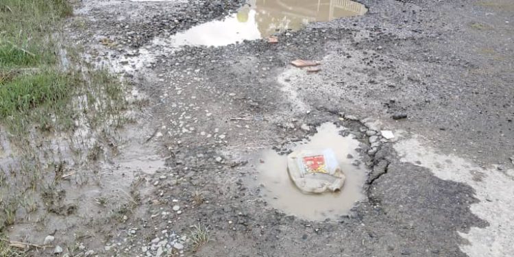 Keadaan Jalan Raya Jadi Keluhan Penduduk Di Kundasang