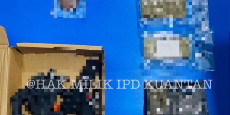 Jurutera Ditahan Beli Ganja Secara Dalam Talian, Polis Rampas Hampir 1 Kilogram Di Kuantan