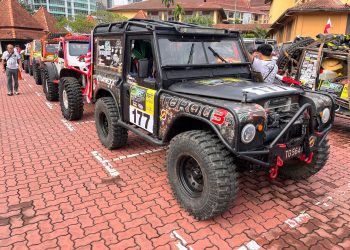 ‘Kuda Tua’ Taruhan GG 4×4 Di Kejuaraan Antarabangsa