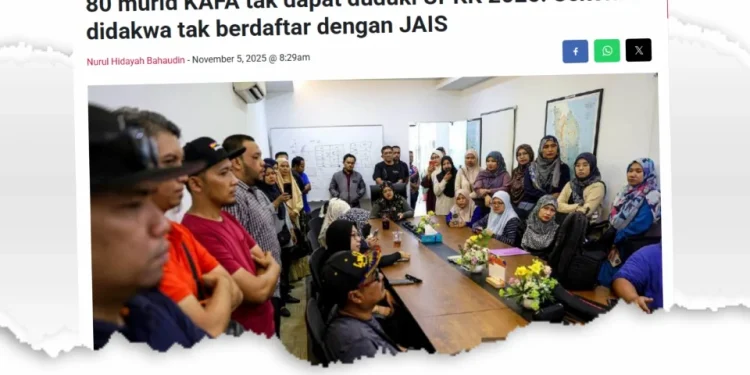 Isu 80 Murid Tak Dapat Duduki UPKK, JAIS Perjelas Punca Sebenar