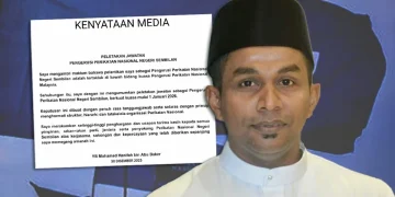 Hanifah Umum Letak Jawatan Pengerusi PN Negeri Sembilan