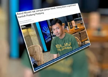 Usaha Cari Warga Malaysia, Asrul Nizam Hilang Di Sumatera Barat Diteruskan