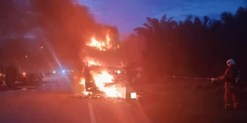 Kemalangan Maut Penunggang Motosikal, Pemandu Lori Direman Kerana Positif Dadah