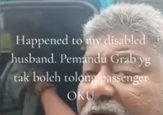 Penumpang OKU Dakwa Dilayan Buruk Pemandu Grab Di Sri Damansara
