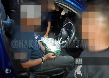 ‘Runner’ Ditahan, Lebih 1kg Syabu Dirampas