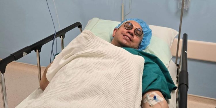 MENTERI Steven Sim Masuk Hospital