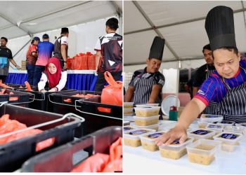Tradisi Bubur Lambuk Istana Johor Diteruskan