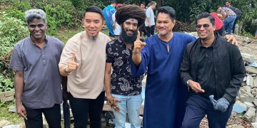 Sami Hindu Sai, Cikgu Chandra Hadir Gotong Royong Bersihkan Kuil Haram di Rawang
