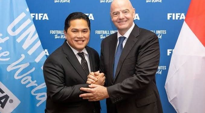 Bila Erick Thohir Puji Menjilat Presiden FIFA….
