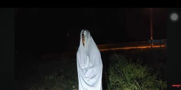 “Pocong Mengamuk” Di Nibong Tebal Rupanya Prank, Kantoi Kena Ambush