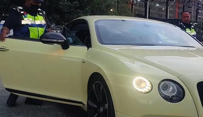 Bentley Continental Disita Dalam Ops Khas Luxury Di Jalan Tun Razak