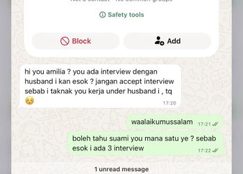 Isteri Individu Dakwa Ganggu Calon Temu Duga, Tular Di Media Sosial