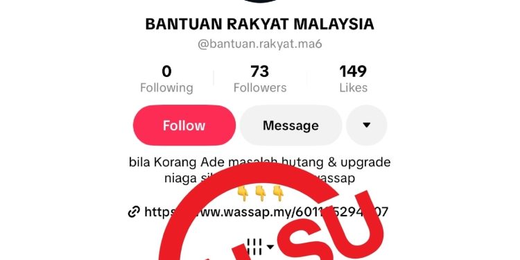 MELAMPAU….Akaun TikTok Palsu Guna AI Tiru Suara Agong 