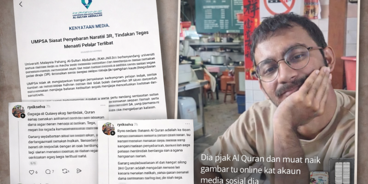 UMPSA Siasat Penyebaran Naratif 3R, Tindakan Tegas Menanti Pelajar Terlibat