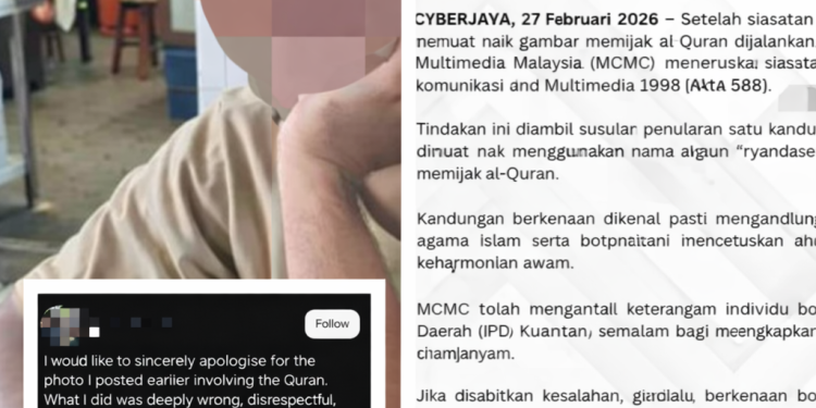 Suspek Pijak Al-Quran Boleh Di Denda Maksimum RM500,000, Penjara Jika Sabit Kesalahan – MCMC