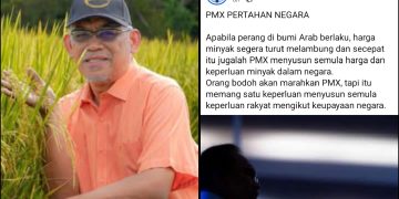 PMX Pertahan Negara, Hanya Orang Bodoh Marah PMX- Ismail