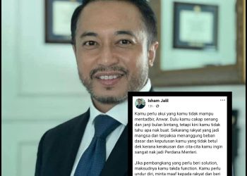 Isham Jalil Saran Anwar Berundur, Dakwa Tidak Mampu Tadbir Negara
